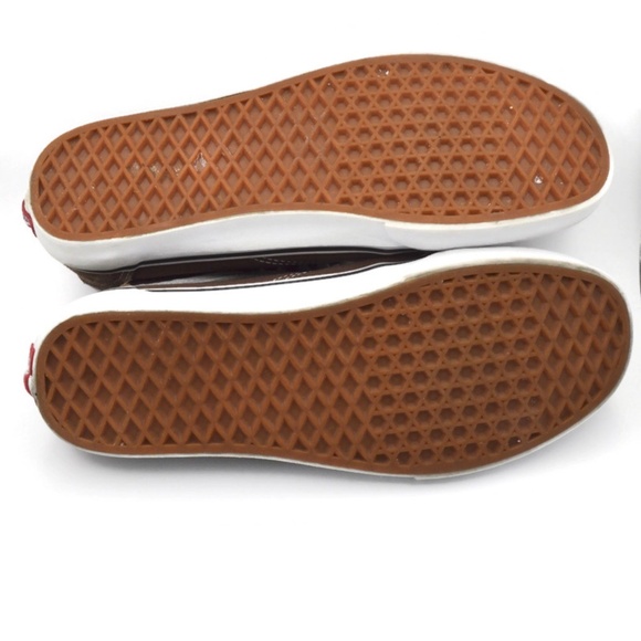 Vans Old Skool Skate Shoes Rain Drum Men Size 10 Brown Canvas & Suede Sneakers - Picture 8 of 9